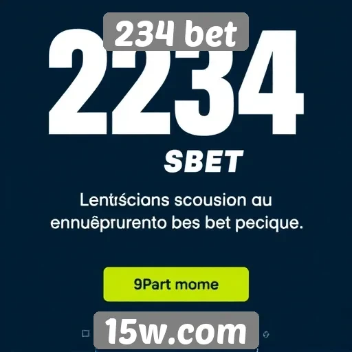 234 bet oferece promoções exclusivas para novos usuários